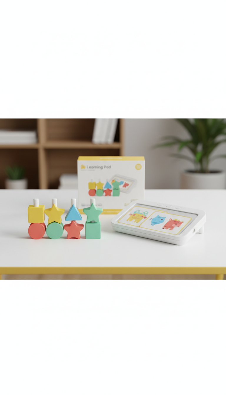 Color pops accessory blocks for learning pad
