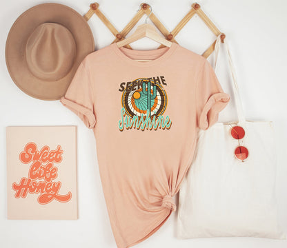 Seek The Sunshine Shirt, Summer Shirt